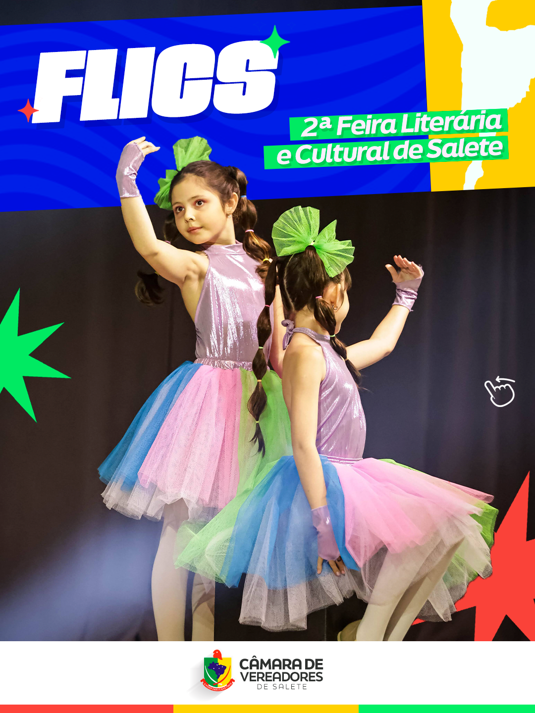 FLICS 2026: Salete celebrou a cultura, a literatura e a dança