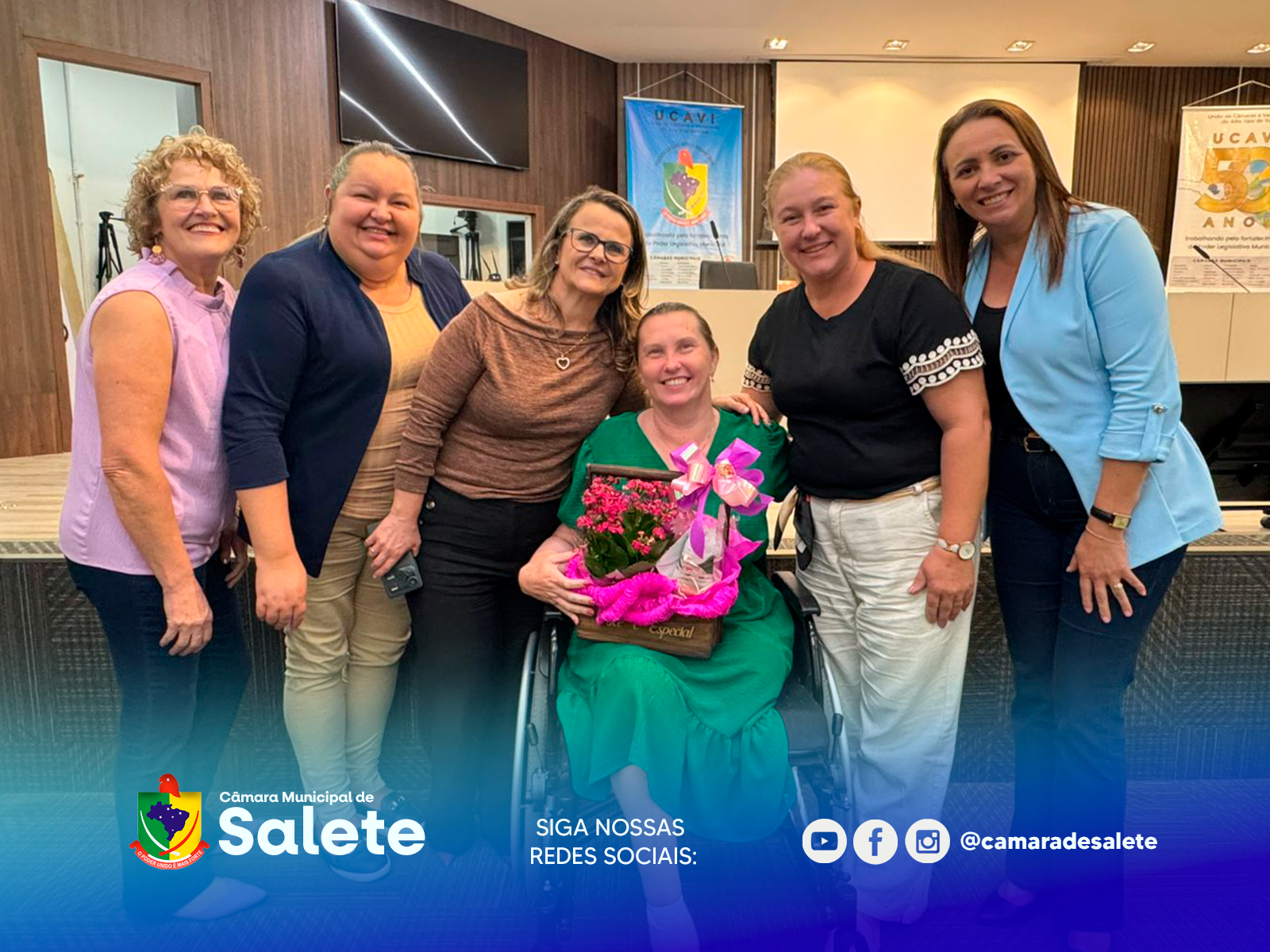 Palestra destaca a importância da saúde e do bem-estar da mulher